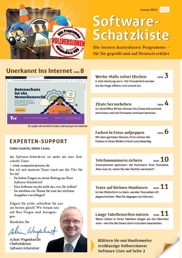 2022 – Software-Schatzkiste 01-cover