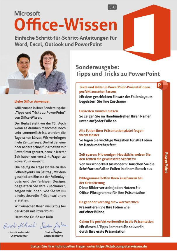 2023 – Office Wissen 10 Sonderausgabe-cover