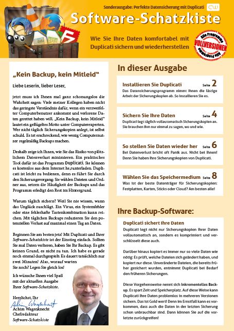 2024 – Software-Schatzkiste 01 Sonderausgabe-cover