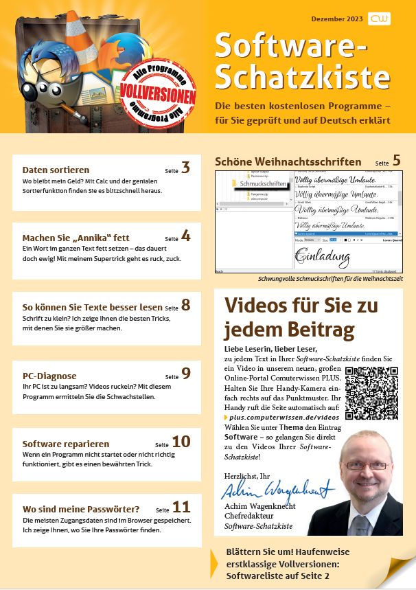 2023 – Software-Schatzkiste 12-cover