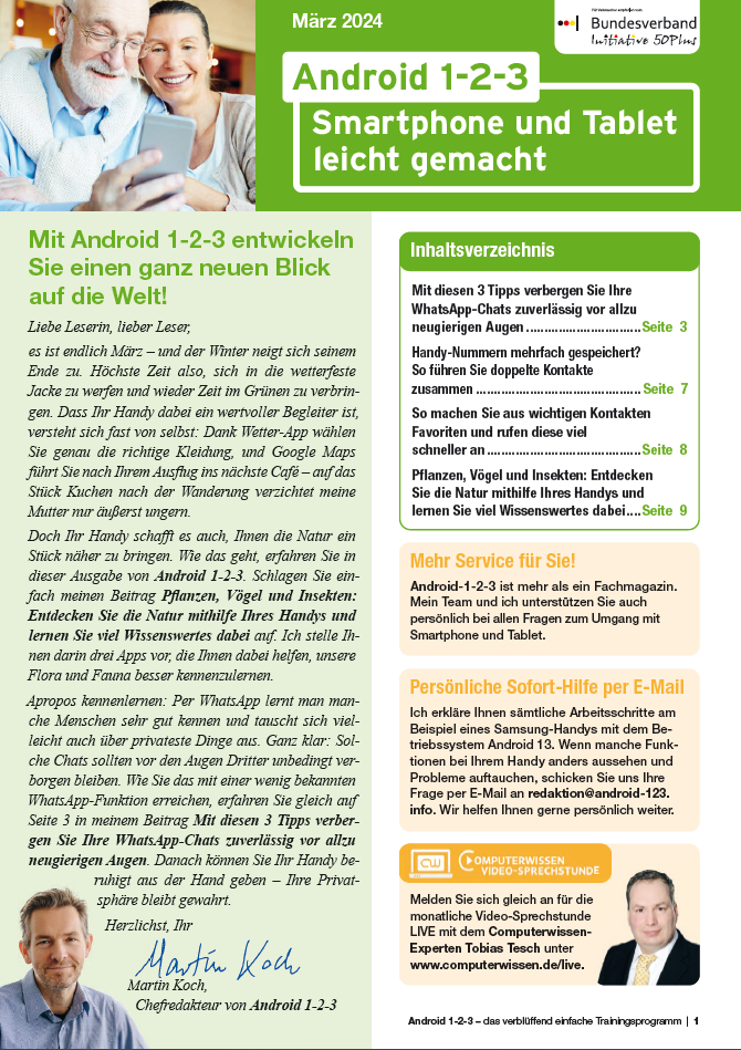 Titelbild Ausgabe  Nr. 03  | März 2024