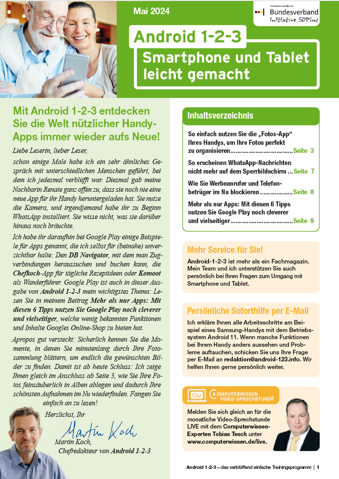 Titelbild Ausgabe  Nr. 05  | Mai 2024