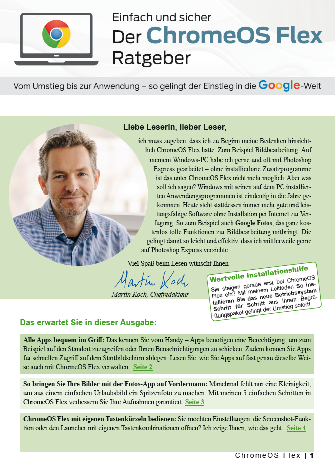 Der ChromeOS Flex Ratgeber Ausgabe 27-cover
