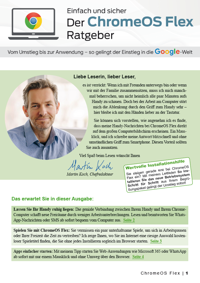 Der ChromeOS Flex Ratgeber Ausgabe 29-cover