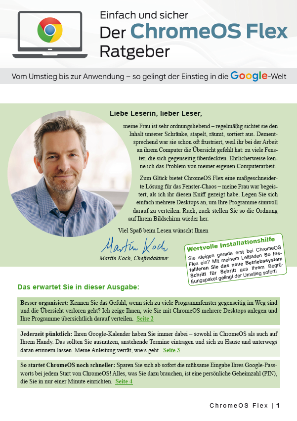 Der ChromeOS Flex Ratgeber Ausgabe 33-cover