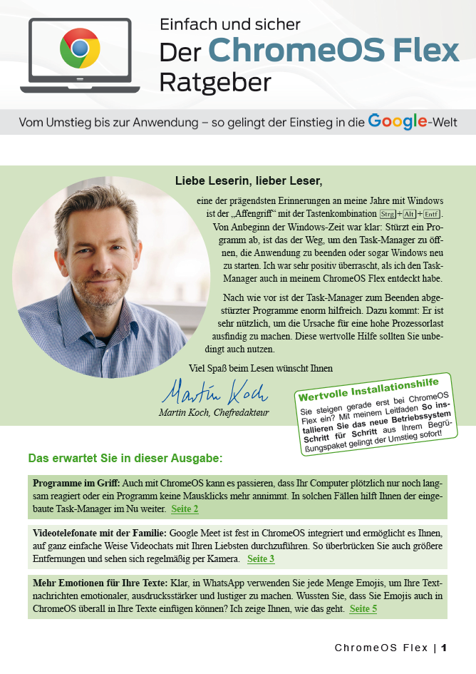Der ChromeOS Flex Ratgeber Ausgabe 34-cover