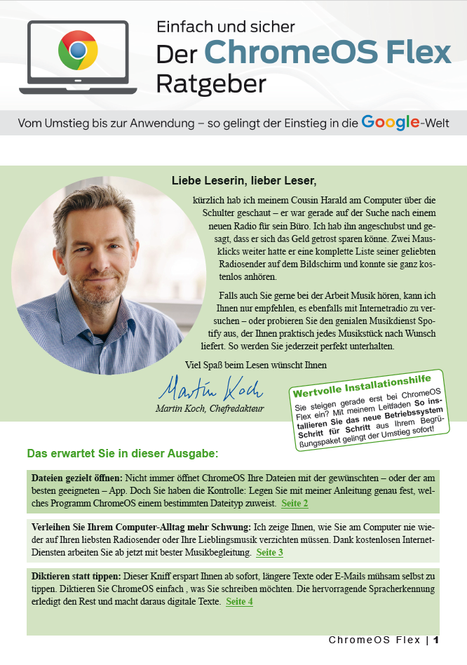 Der ChromeOS Flex Ratgeber Ausgabe 35-cover