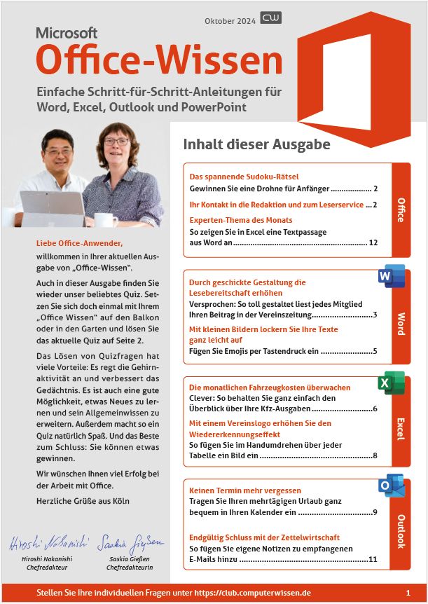 2024 – Office Wissen 10-cover