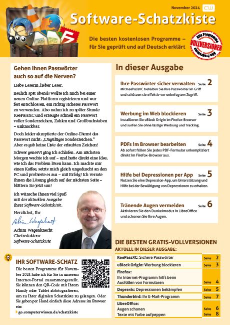 2024 – Software-Schatzkiste 11-cover