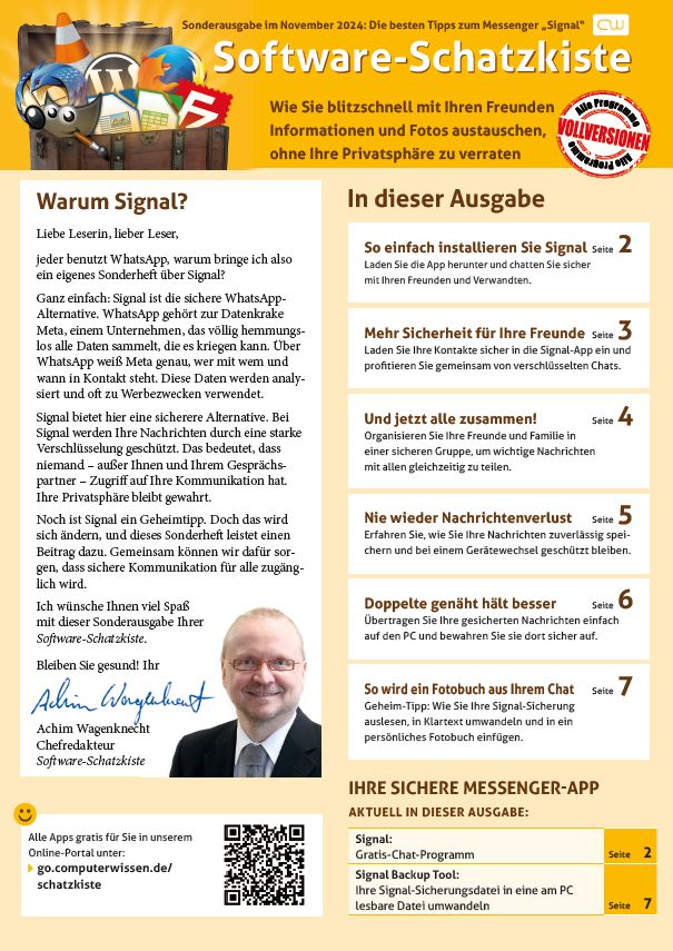 2024 – Software-Schatzkiste 11 Sonderausgabe-cover