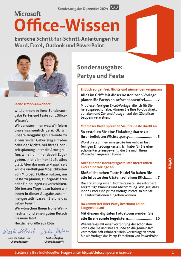 2024 – Office Wissen 12 Sonderausgabe-cover