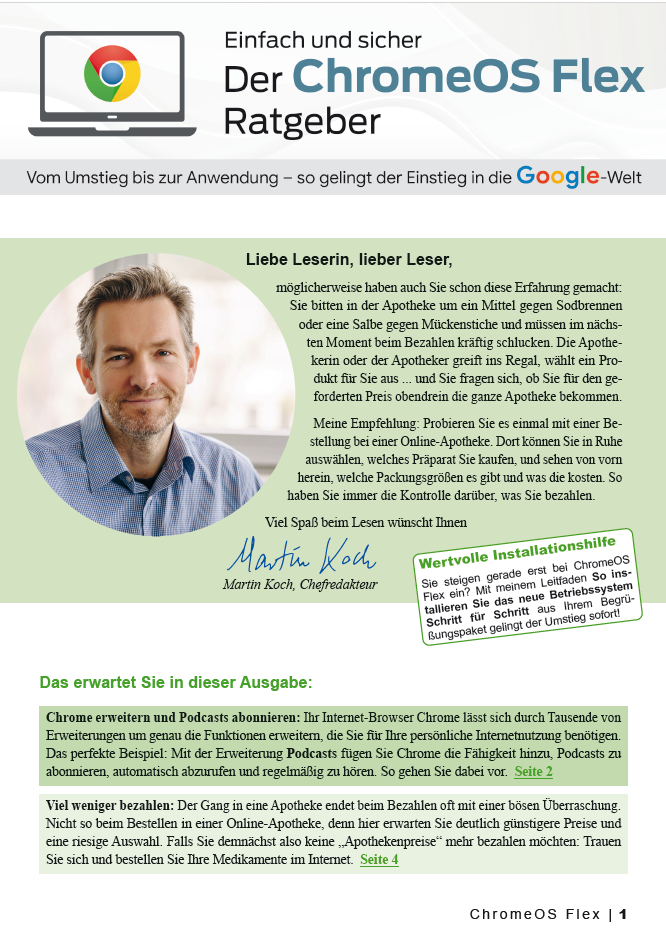Der ChromeOS Flex Ratgeber Ausgabe 47-cover