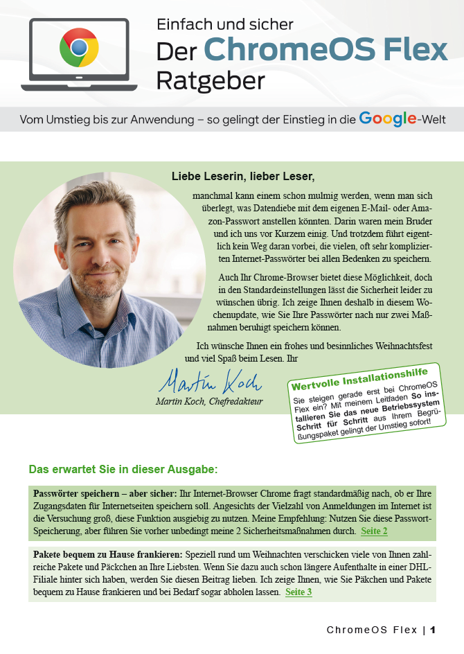 Der ChromeOS Flex Ratgeber Ausgabe 52-cover