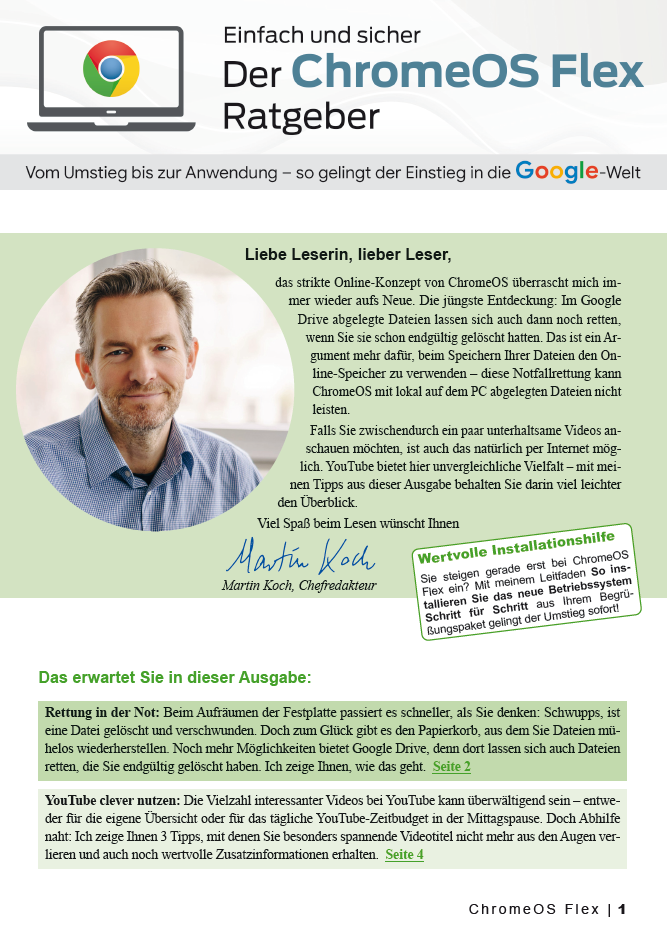 Der ChromeOS Flex Ratgeber Ausgabe 06-cover