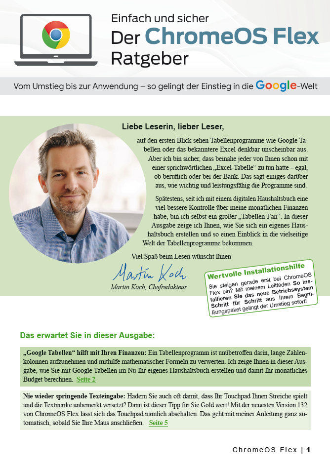 Der ChromeOS Flex Ratgeber Ausgabe 08-cover
