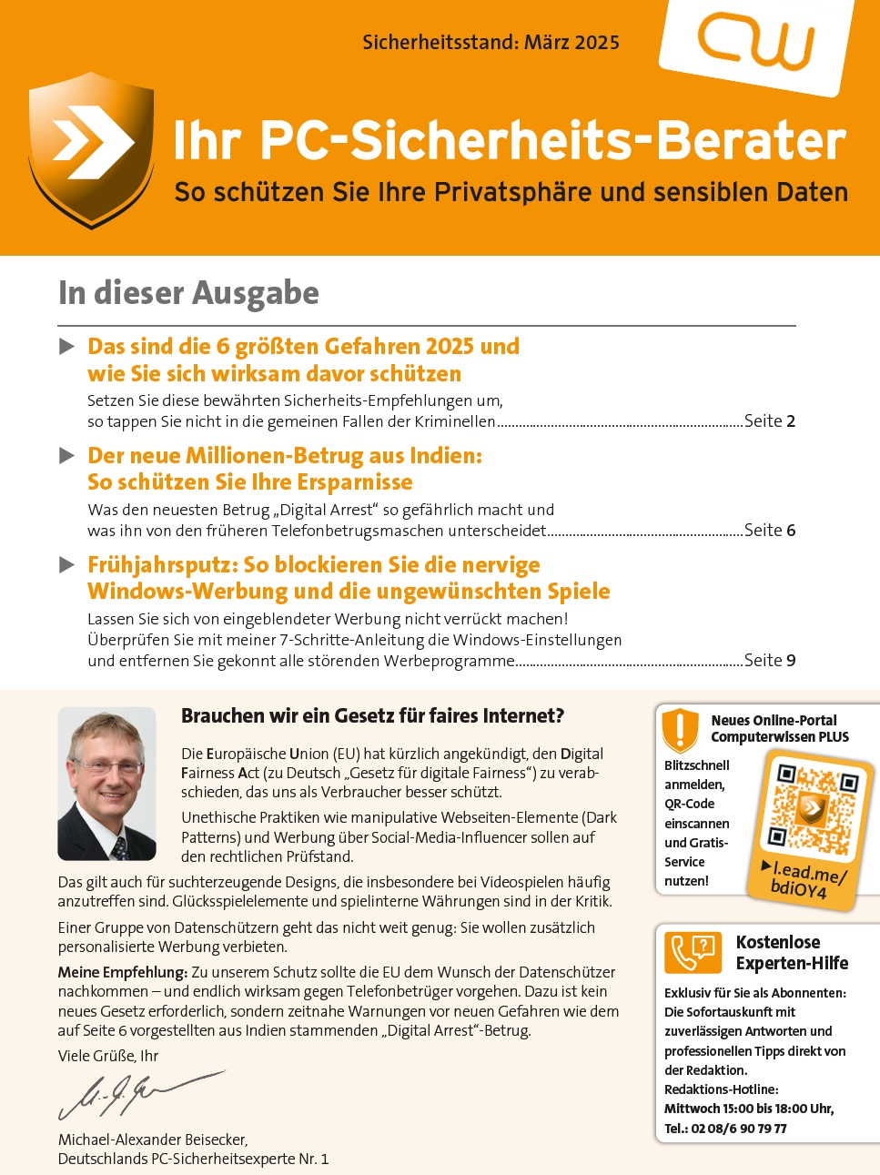 Titelbild Ausgabe  Nr. 3  | März 2025