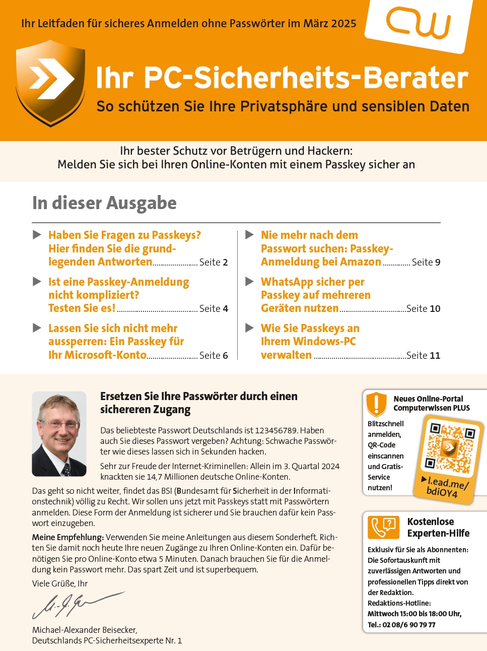 Titelbild Sonderausgabe  | März 2025