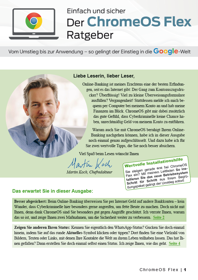 Der ChromeOS Flex Ratgeber Ausgabe 11-cover