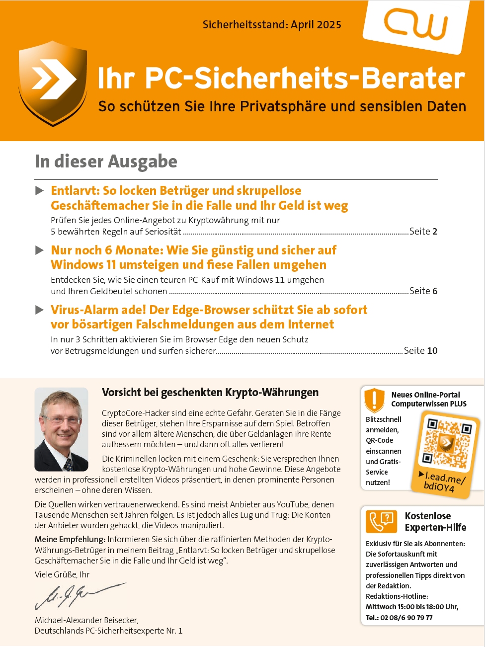 Titelbild Ausgabe  Nr. 04  | April 2025