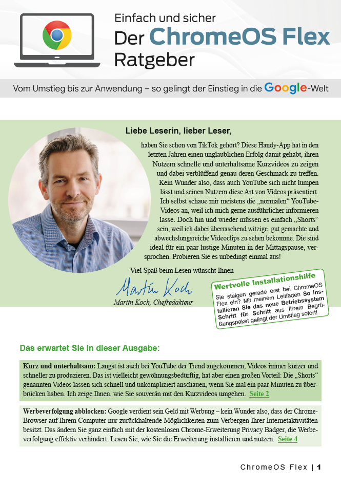 Der ChromeOS Flex Ratgeber Ausgabe 16-cover