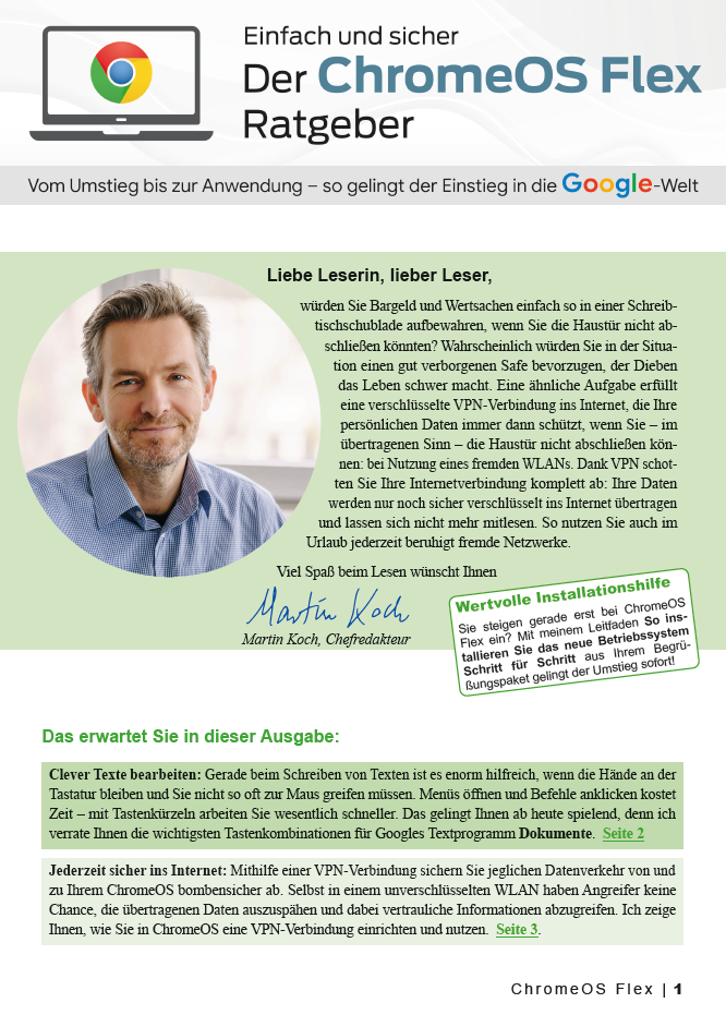 Der ChromeOS Flex Ratgeber Ausgabe 17-cover