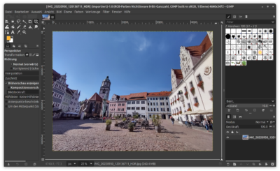 Entdecken Sie, wie Sie ruck, zuck schiefe Urlaubsbilder in GIMP perfekt ausrichten