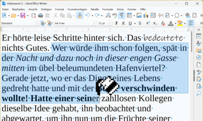 Geheim-Trick: So übertragen Sie in Writer blitzschnell eine Textauszeichnung auf eine andere Textstelle