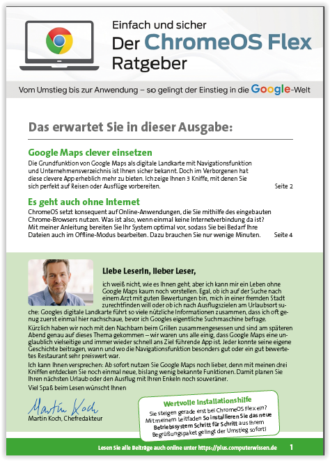 Der ChromeOS Flex Ratgeber Ausgabe 30 2025-cover