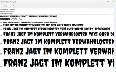 Schriftarten installieren – mit wenigen Mausklicks erledigt!