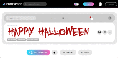 Diese 3 Grusel-Schriften machen Ihr Halloween-Bild richtig schaurig