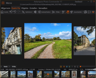 Ein Klick, satte Farben