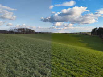 So bringen Sie Landschaften in Shotcut zum Leuchten