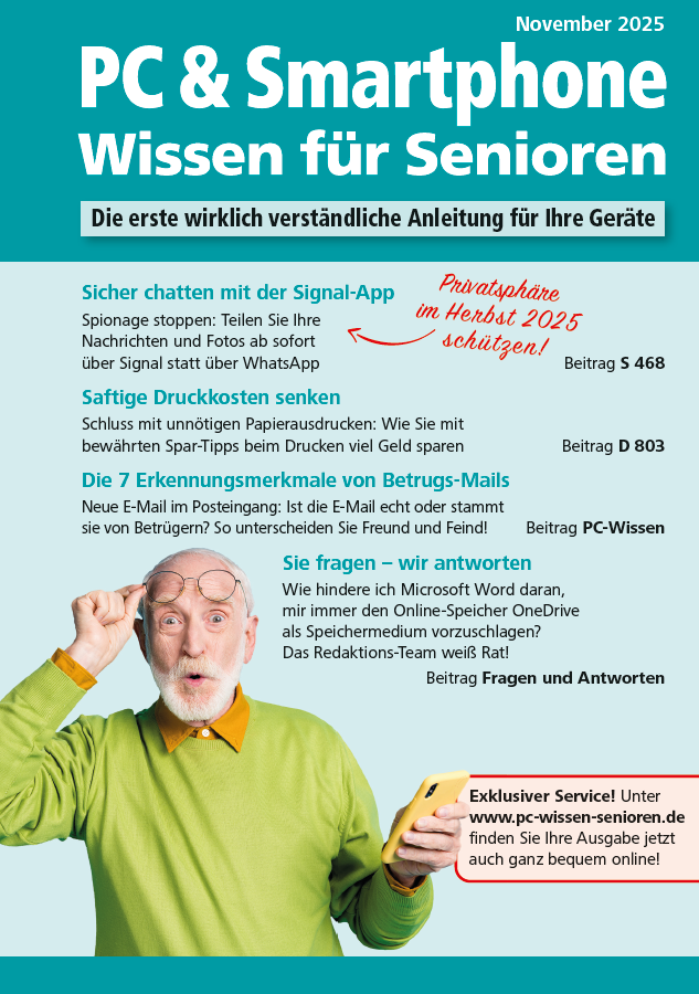 Titelbild Ausgabe  Nr. 11  | November 2025