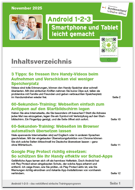 Titelbild Ausgabe  Nr. 11  | November 2025