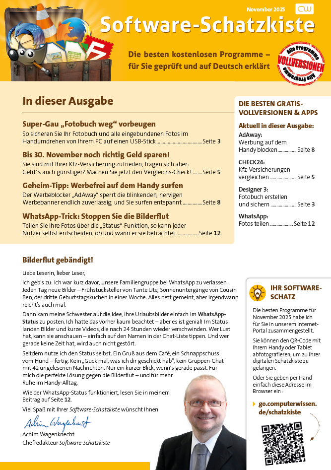 Titelbild Ausgabe  Nr. 11  | November 2025