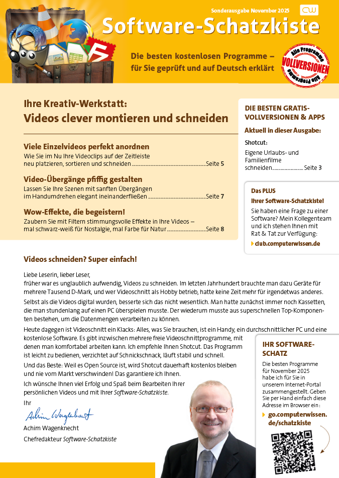 Titelbild Sonderausgabe  | November 2025