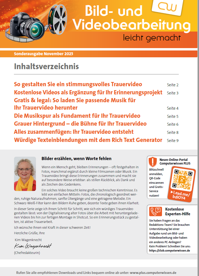 2025 – Bild- und Videobearbeitung leicht gemacht – 11-cover