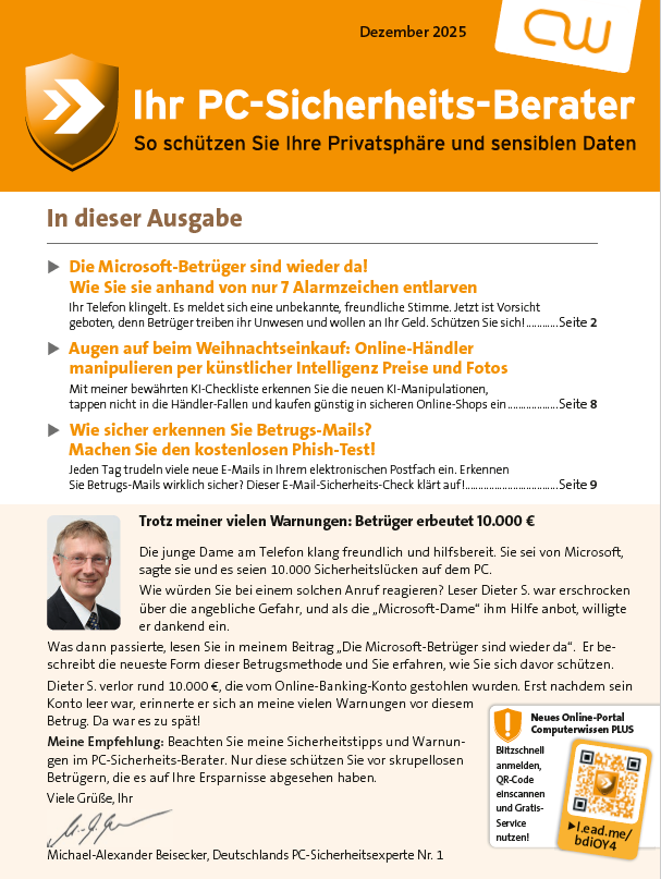 2025 – PC-Sicherheits-Berater 12-cover