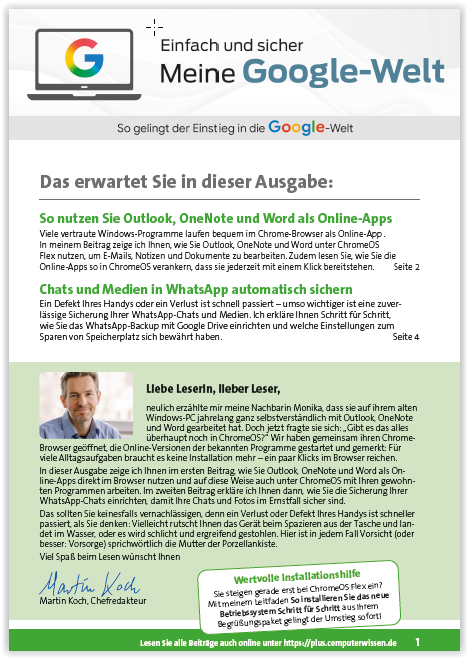Der ChromeOS Flex Ratgeber Ausgabe 03 2026-cover