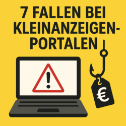 Die 7 gemeinen Fallen bei Kleinanzeigen: Tappen Sie nicht in diese Betrugsfallen