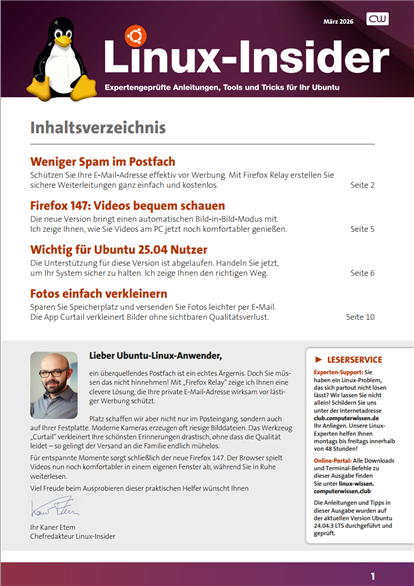 Titelbild Ausgabe  Nr. 4  | März 2026