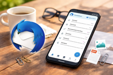 4 Effizienz-Tricks für unterwegs: Wie Sie Thunderbird auf Ihrem Handy nutzen, E-Mails lesen oder sogar einen Anhang einbinden