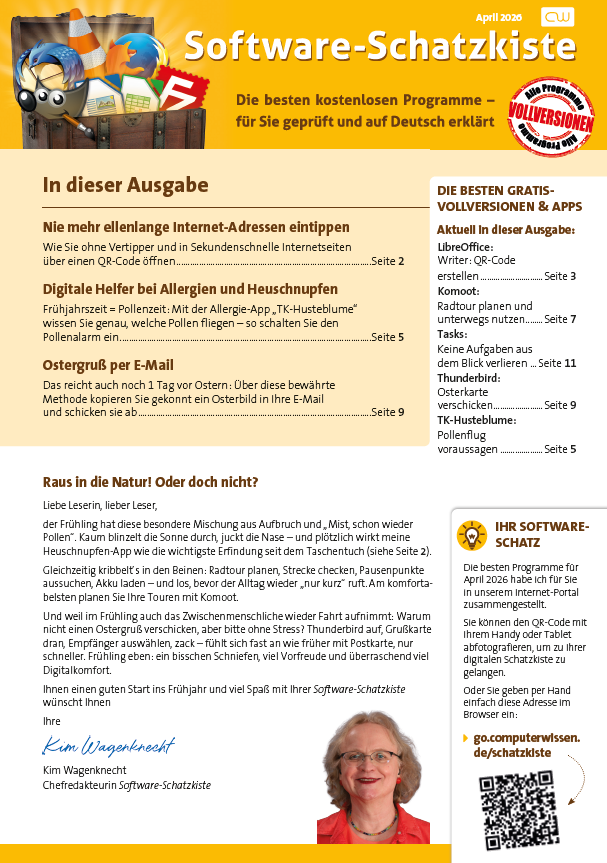 Titelbild Ausgabe  Nr. 4  | April 2026