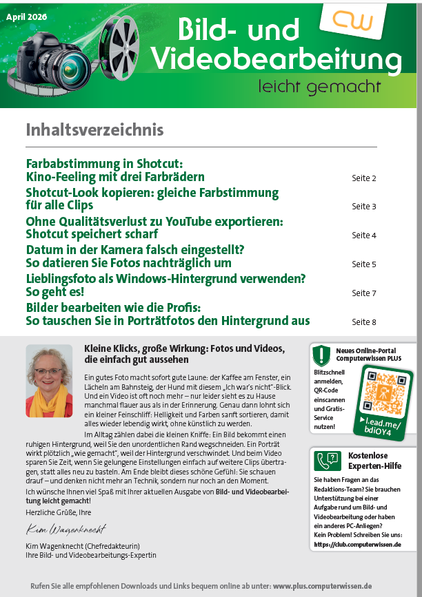 Titelbild Ausgabe  Nr. 4  | April 2026