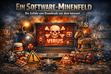 Ein Software-Minenfeld: Die Gefahr von Downloads aus dem Internet