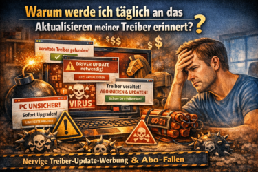 Warum werde ich täglich an das Aktualisieren meiner Treiber erinnert?