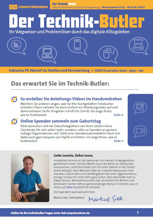 Titelbild Ausgabe  Nr. 10  | März 2026