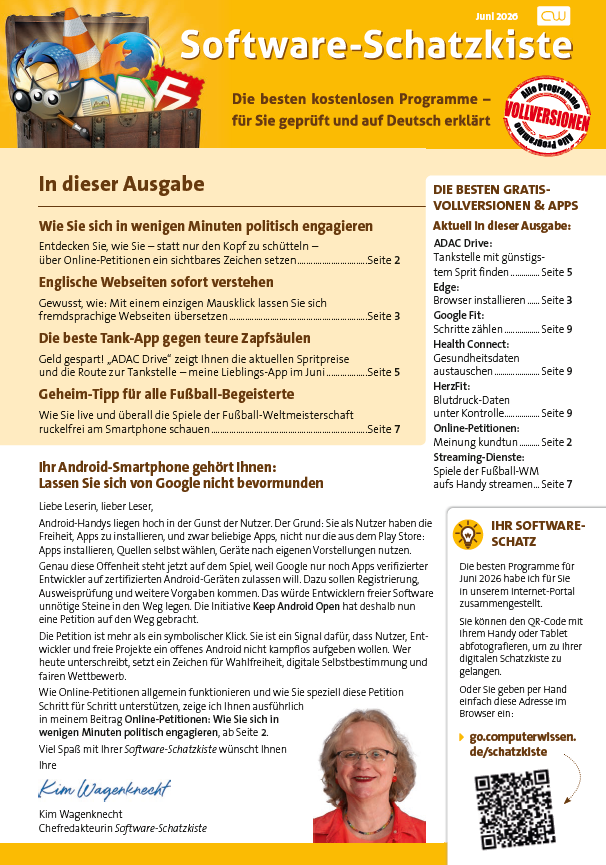Titelbild Ausgabe  Nr. 6  | Juni 2026