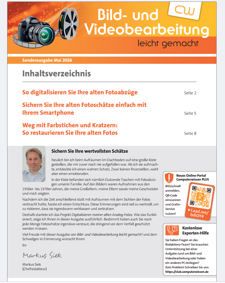 Titelbild Sonderausgabe  | Mai 2026