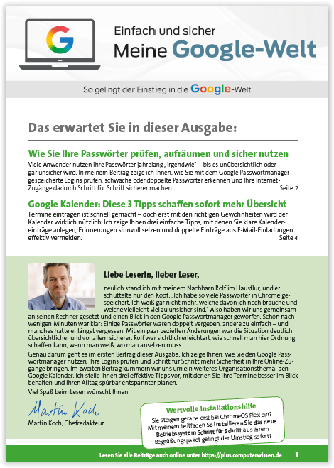 Titelbild Ausgabe  Nr. 14  | April 2026